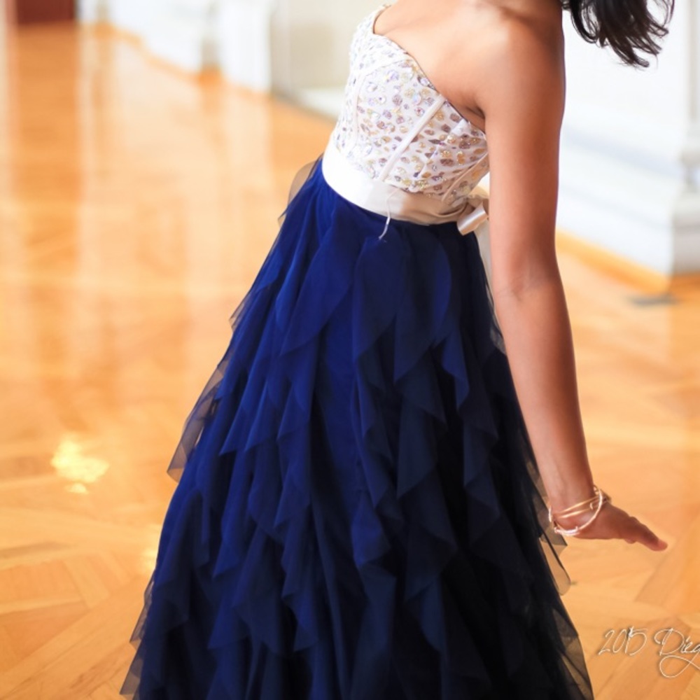 Floor length dress